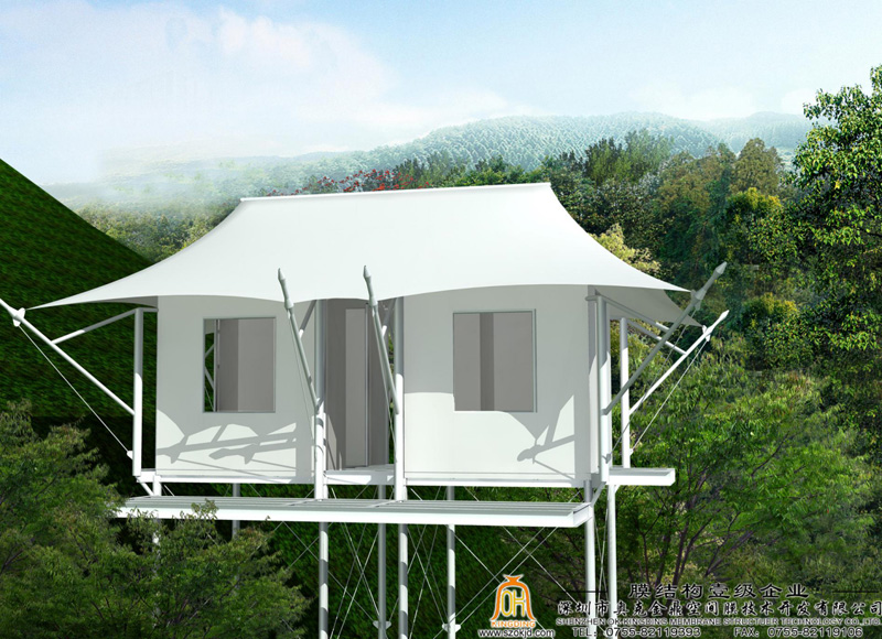 度假村SPA帐篷膜结构