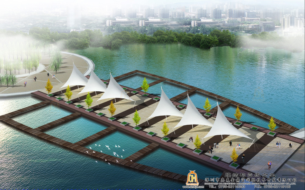 宜春花卉园艺博览园（大桥）膜结构方案